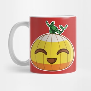 Candy Corn Pumpkin Mug